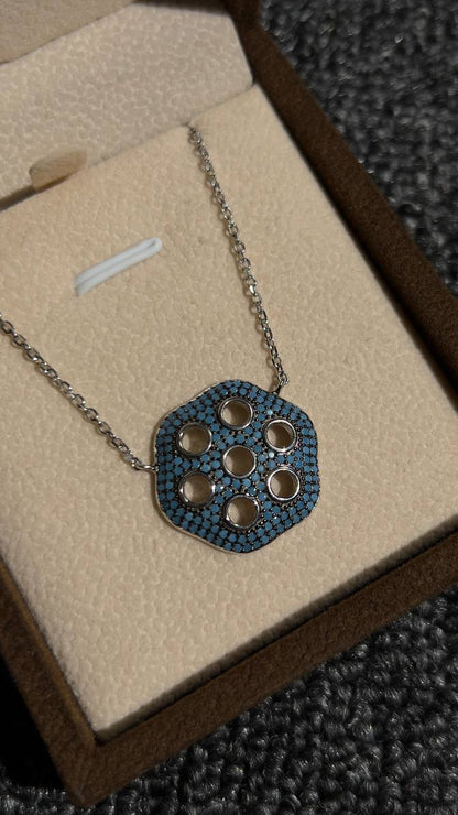 قلادة ٧ عيون ايطالية