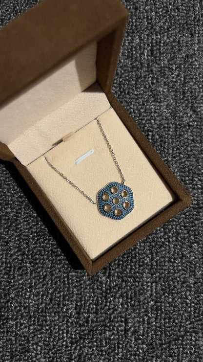 قلادة ٧ عيون ايطالية