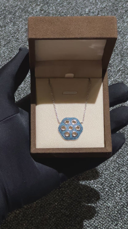 قلادة ٧ عيون ايطالية